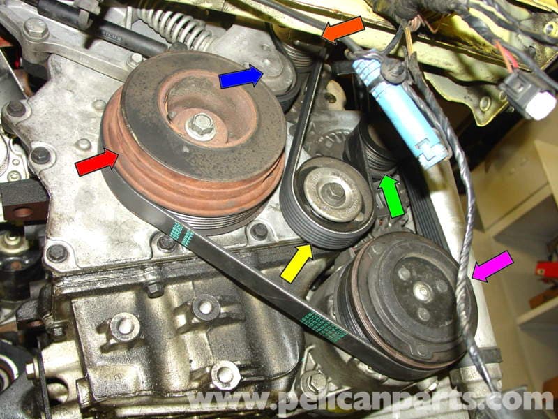 2006 Mini Cooper S Serpentine Belt Diagram