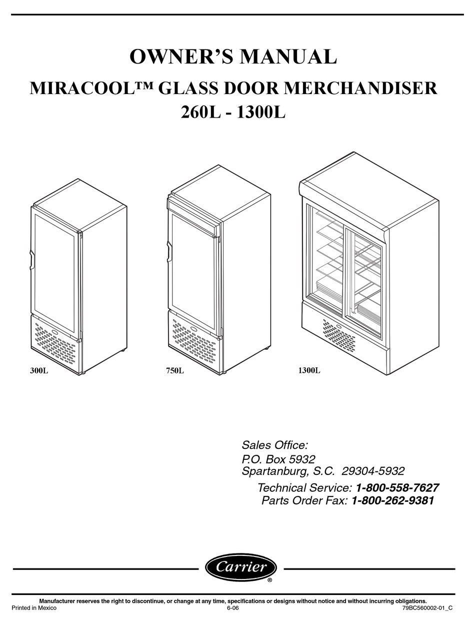 Mira-cool Portable Air Conditioner Manual