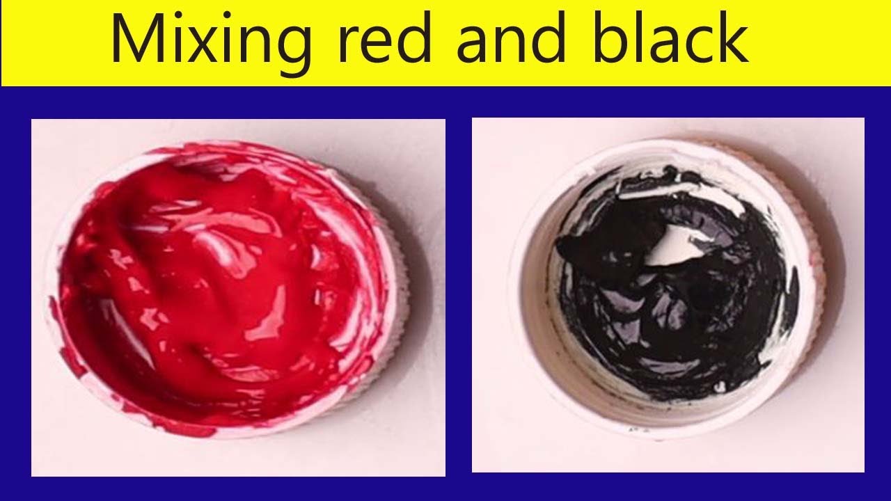 Red And Black Makes What Color
