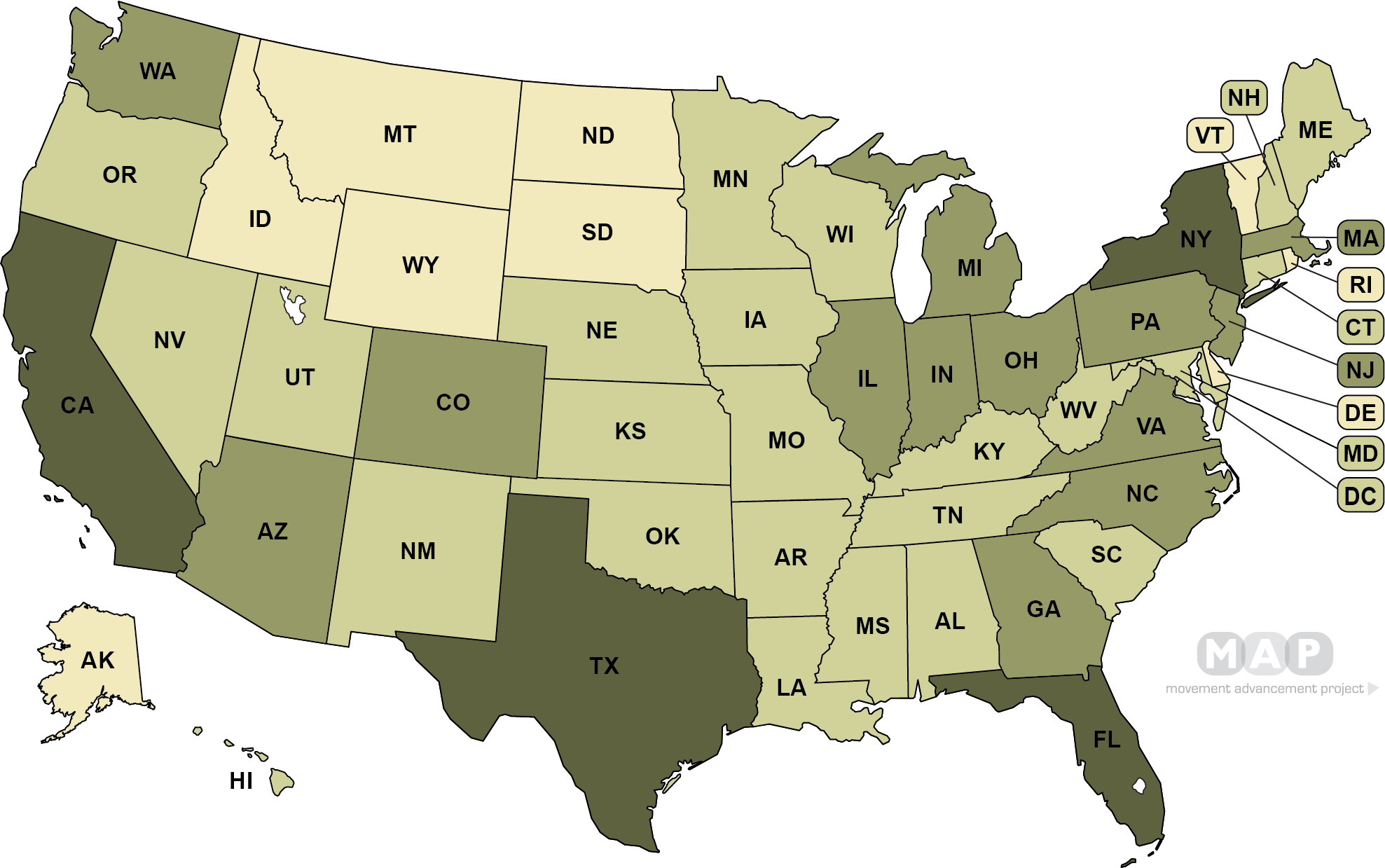 How Many Gays Are In The Usa