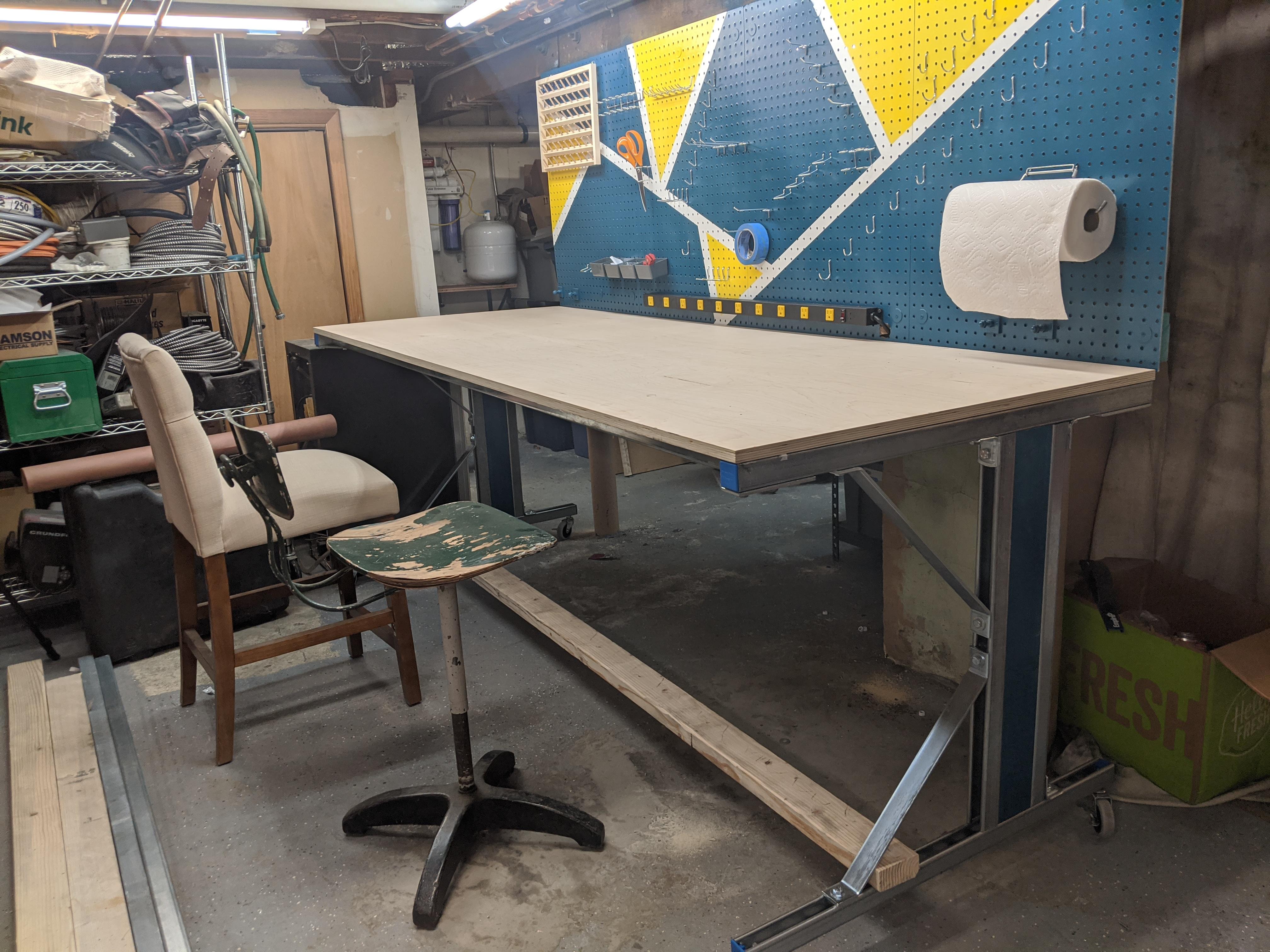Making A Chair Using Unistrut