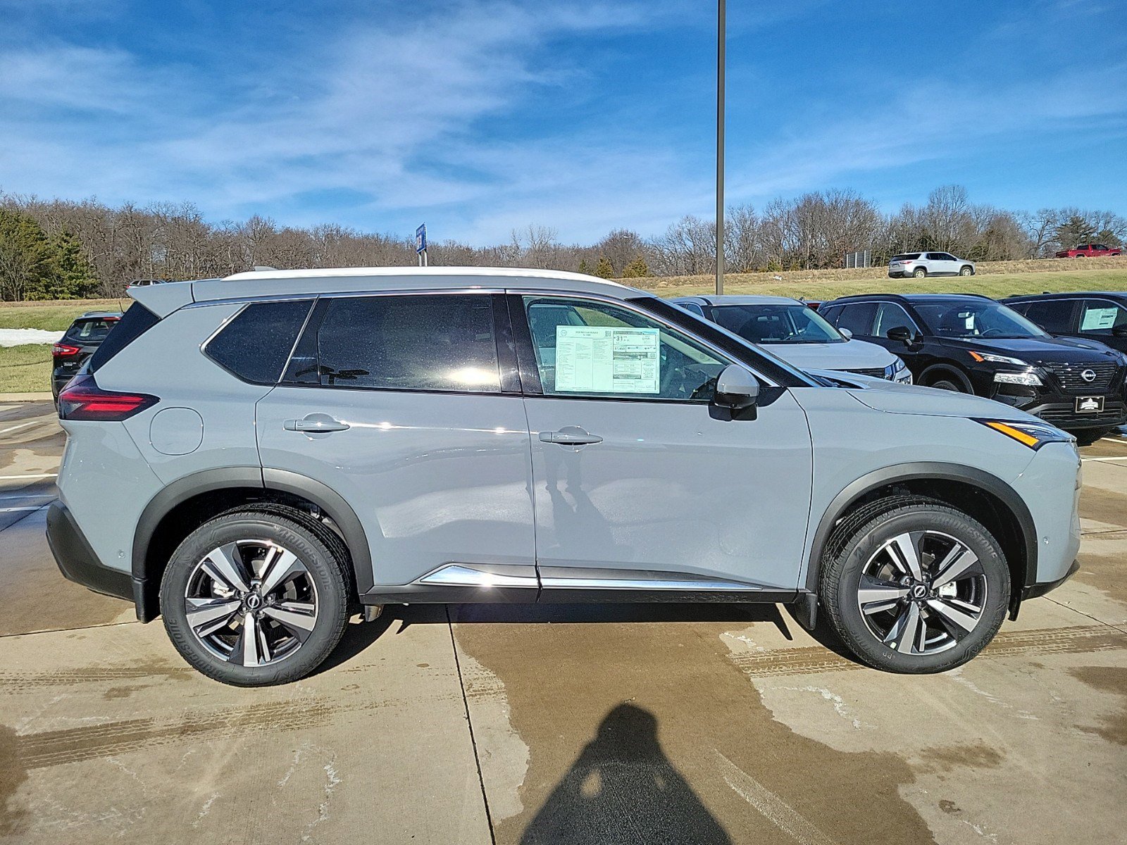 Nissan Rogue Boulder Gray Pearl