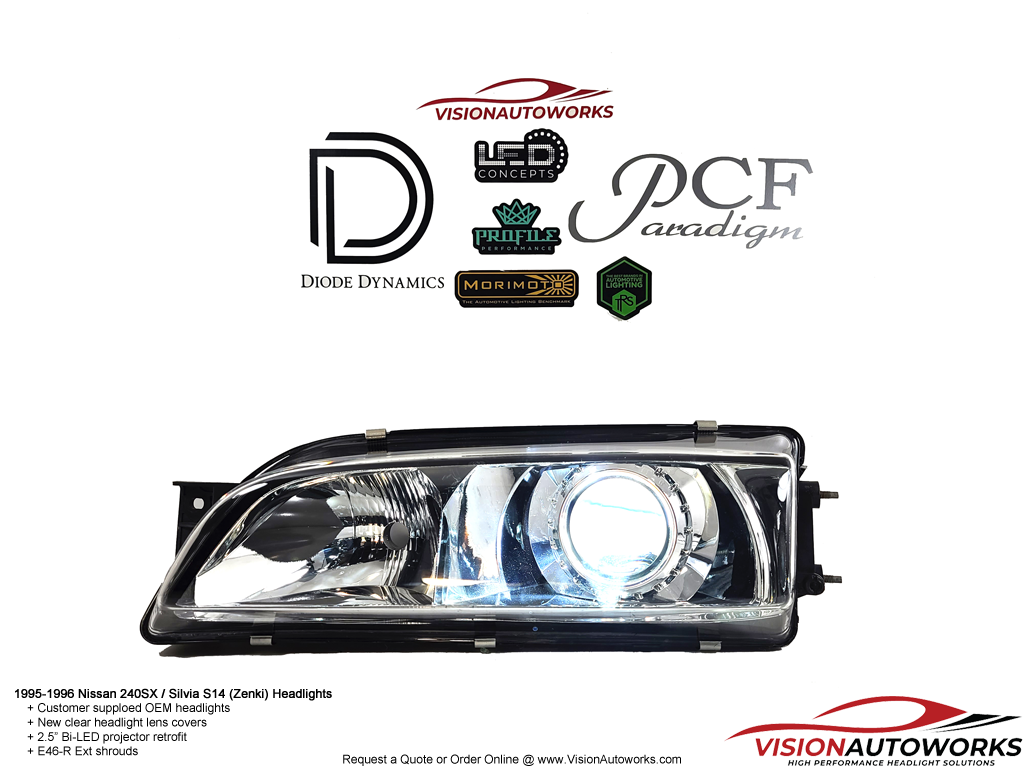 1995 Nissan 240sx Headlights
