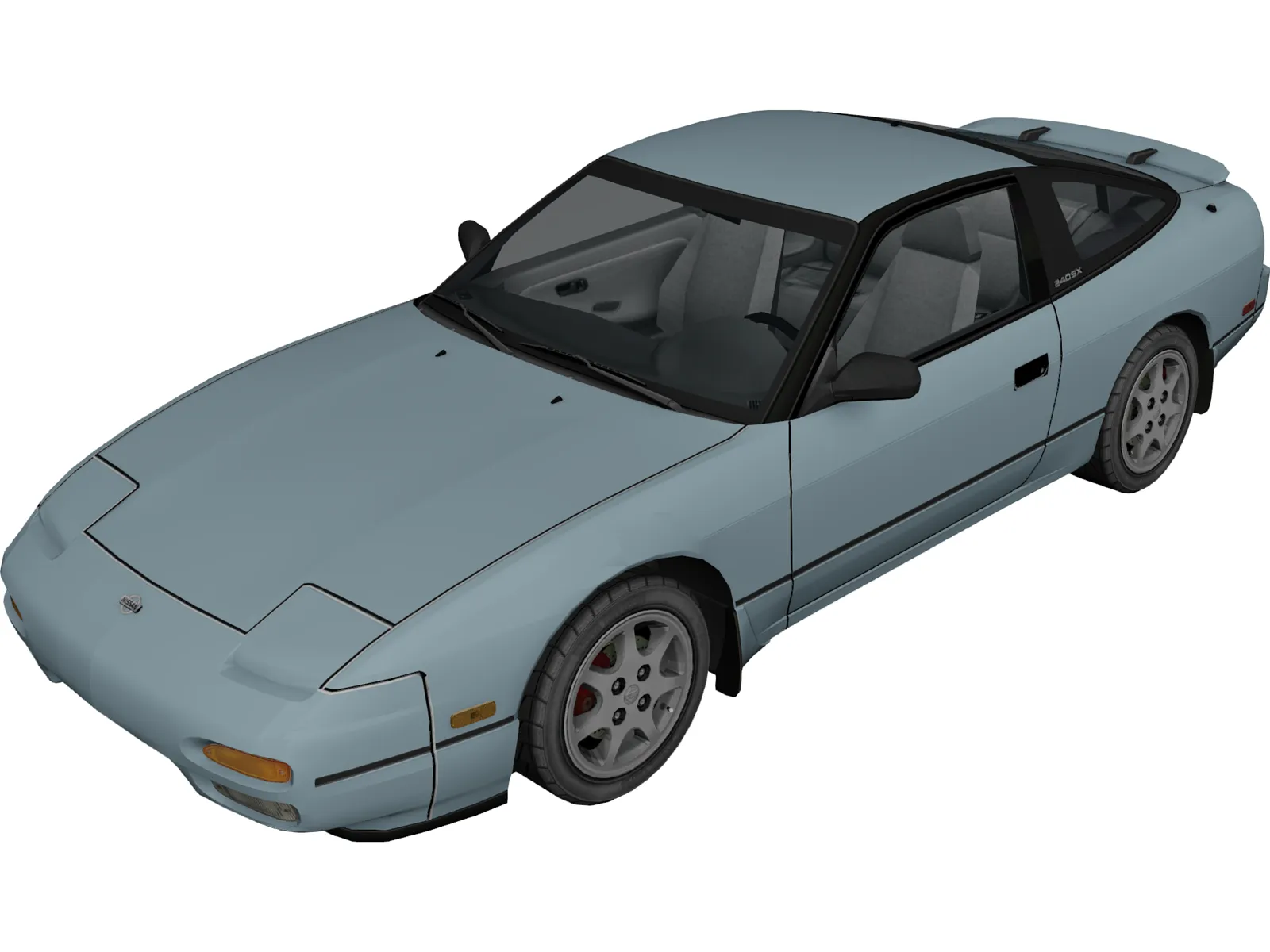 A Review Of Available 3d Models Of The Nissan 240sx For Cad And Simulation