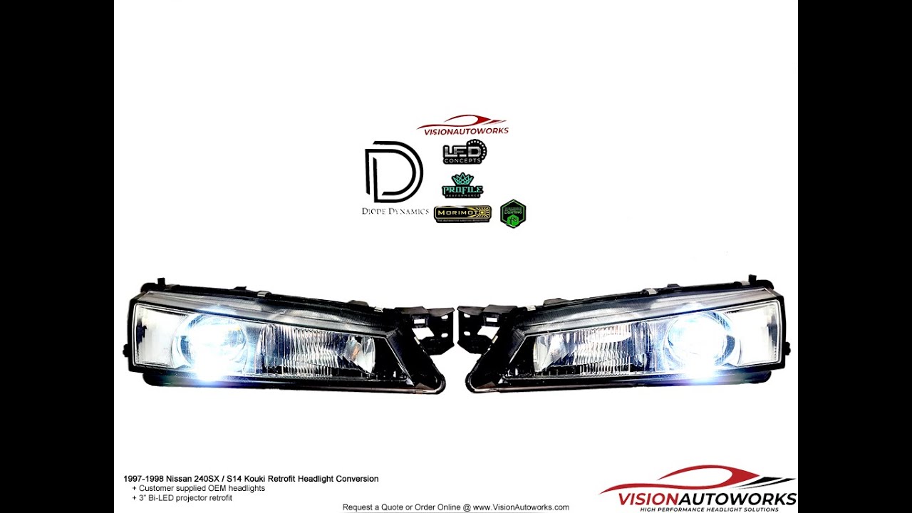 Retrofitting Projector Headlights Into Oem 240sx Housings