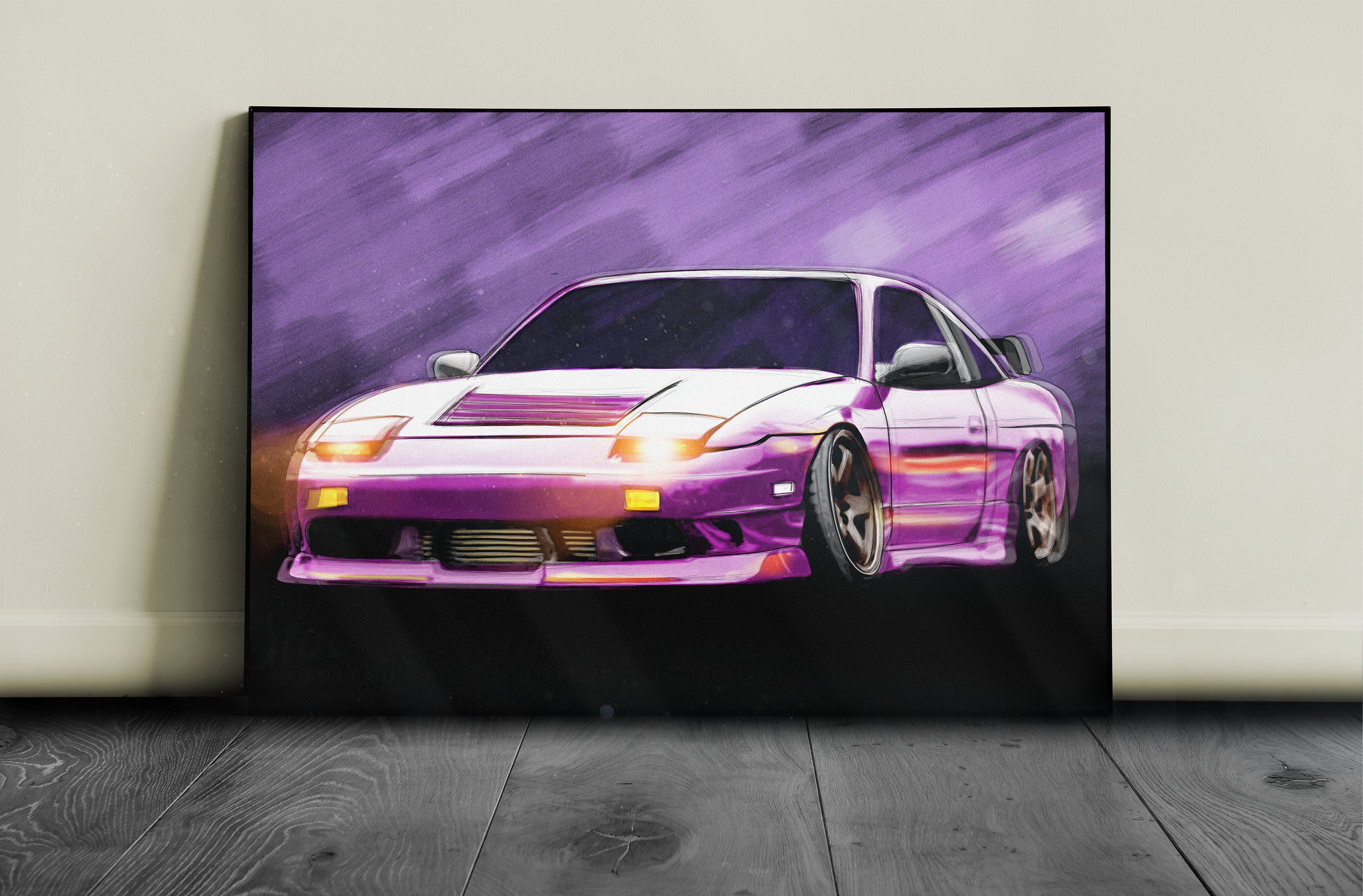 High-resolution Photography And Poster Prints Of The Nissan 240sx