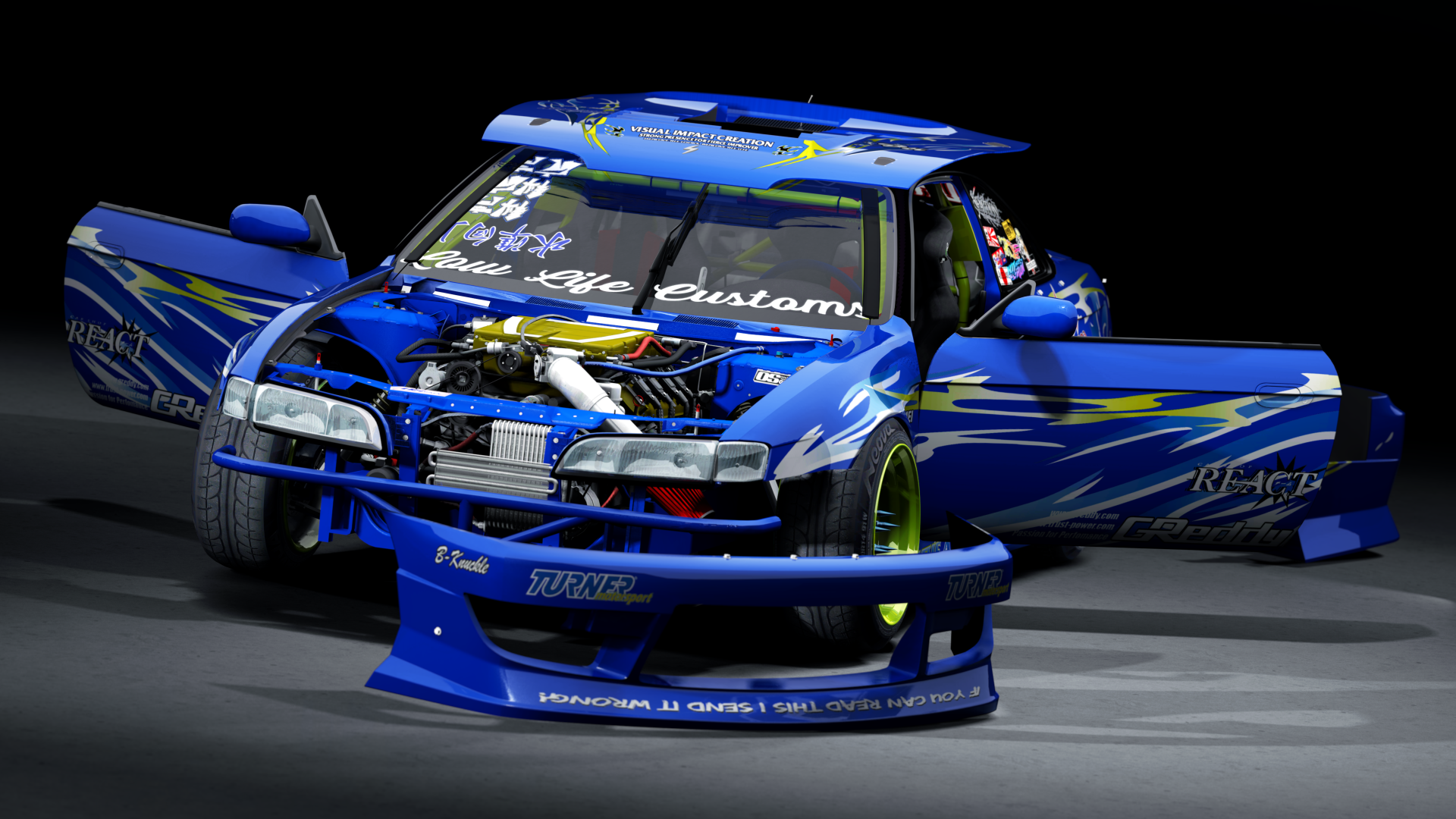 Technical Breakdown Of A Formula Drift Specification Nissan 240sx