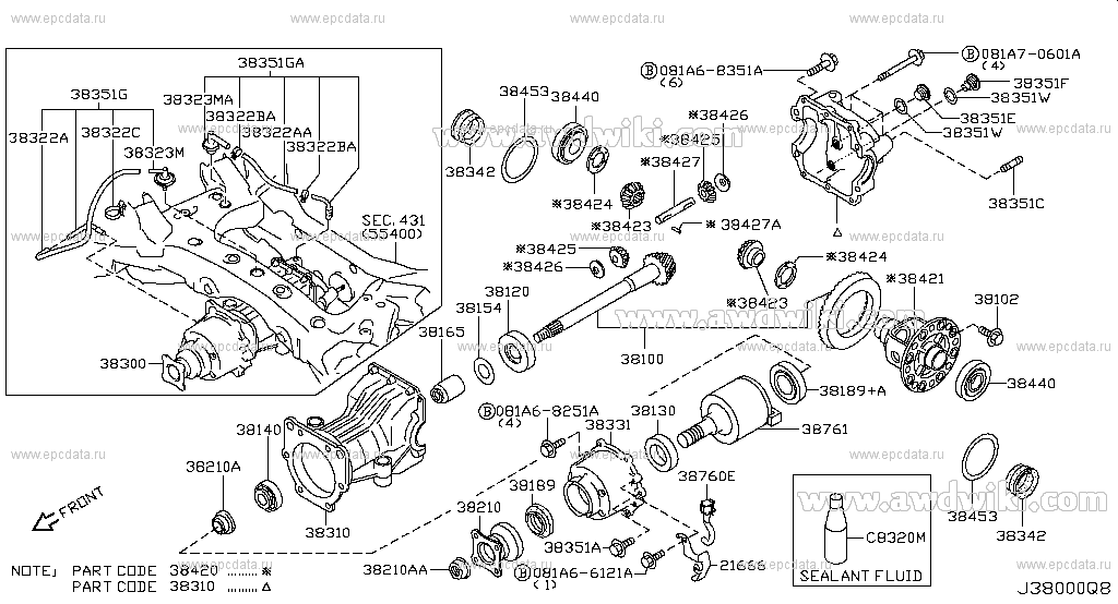 How To Remove Transmission From 2010 Nissan Murano All-wheel Drive