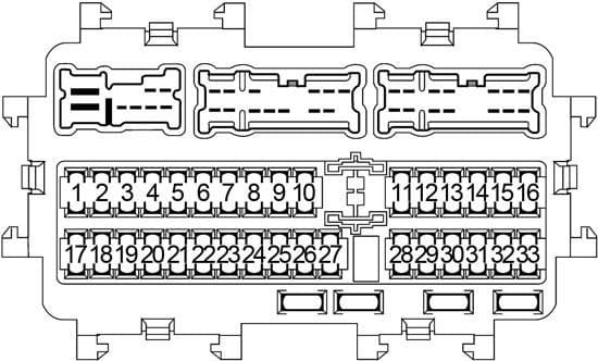 2017 Nissan Altima Fuse Box Diagram