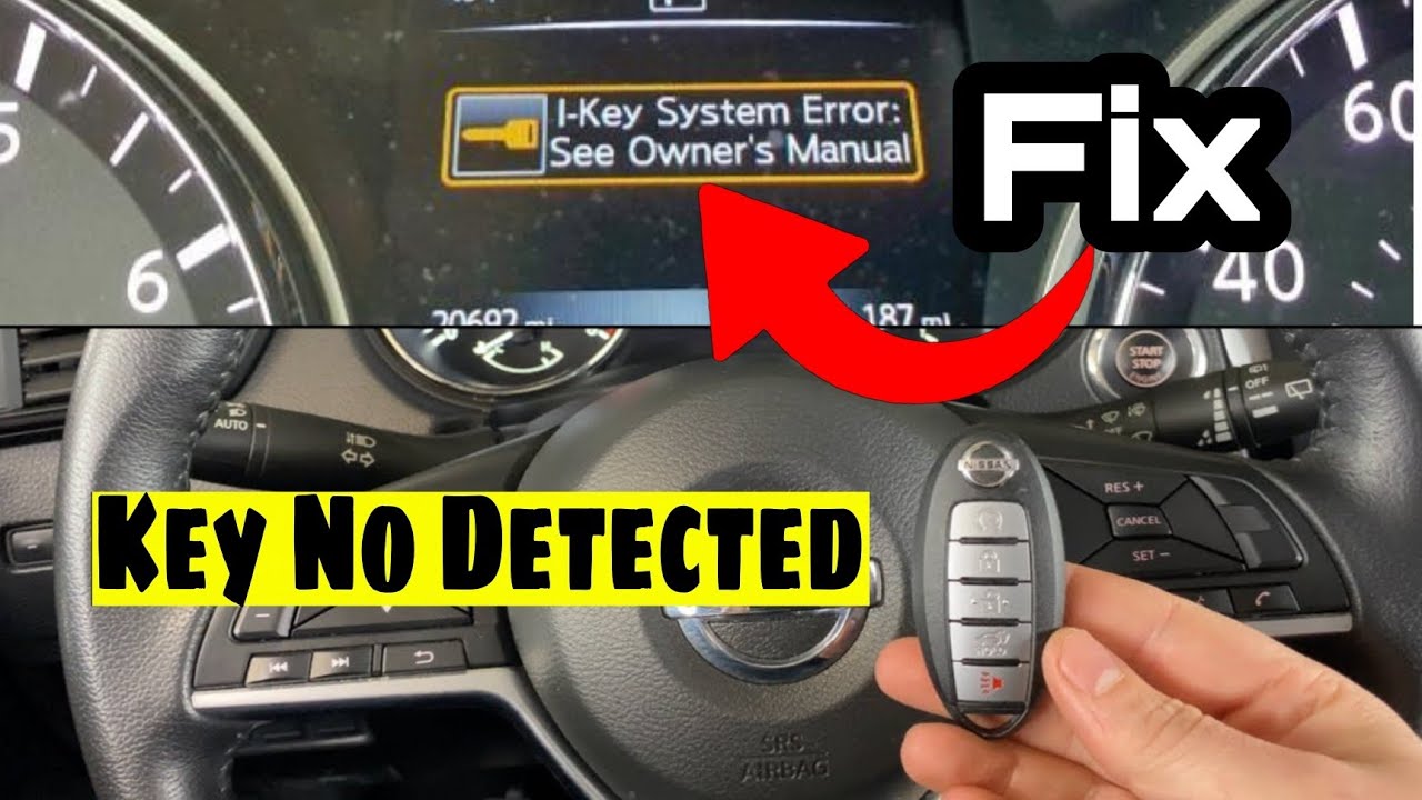 How To Fix Key Id Incorrect Nissan Altima
