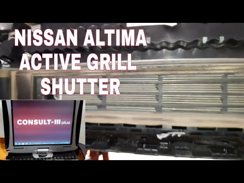 2019 Nissan Altima Grille Shutter Actuator