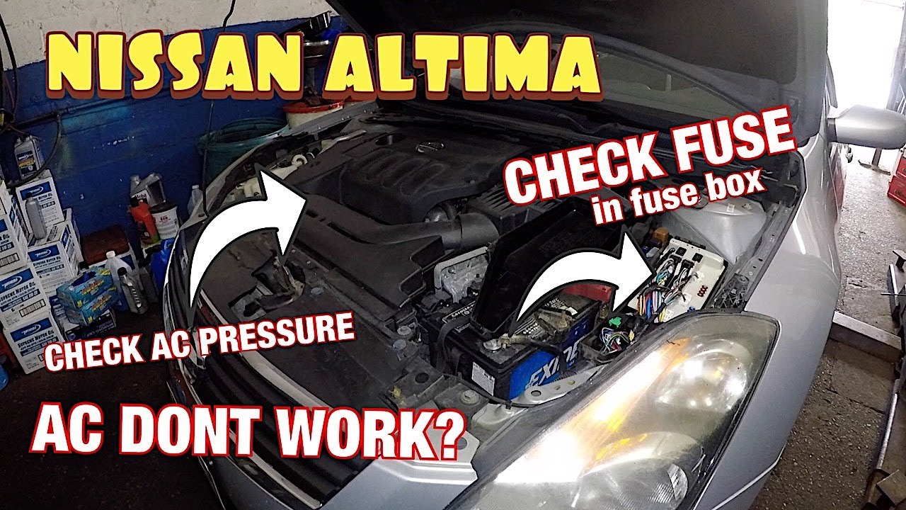 How To Reset Nissan Altima Ac