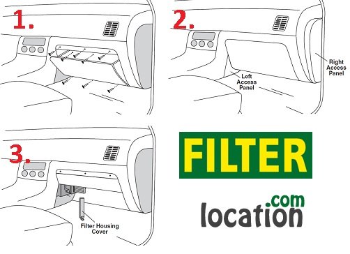 Nissan Altima Cabin Air Filter Location