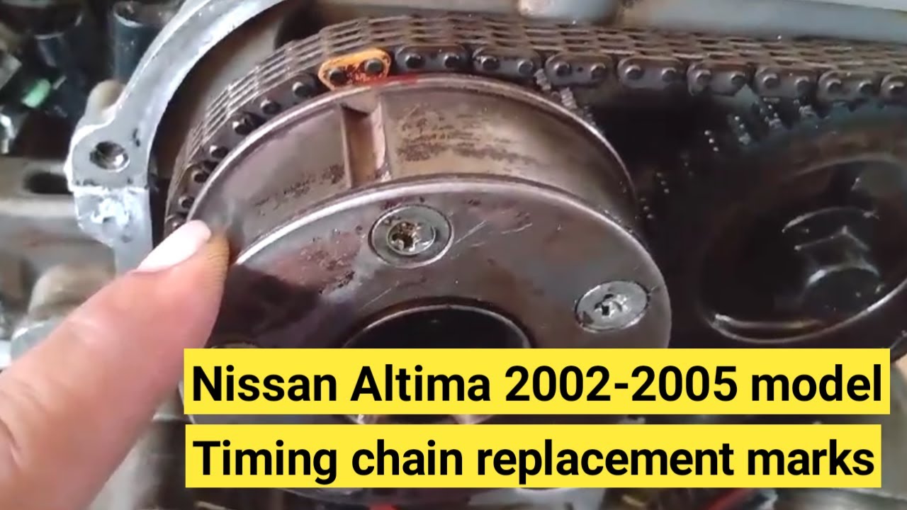 05 Nissan Altima Timing Chain