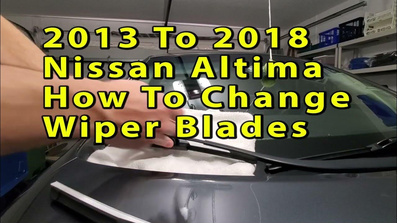 2016 Altima Wiper Blade Size