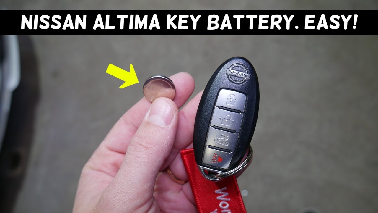 08 Nissan Altima Key Battery