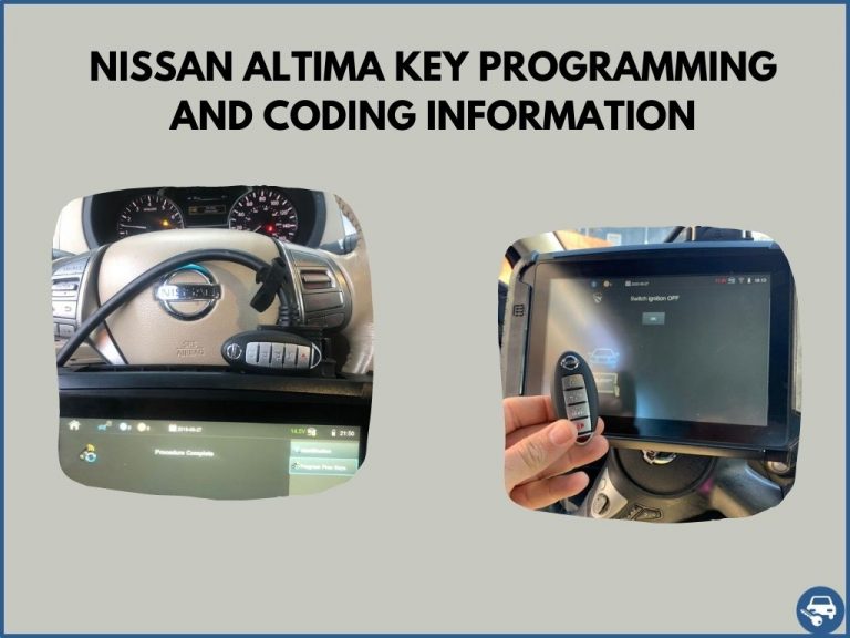 2015 Nissan Altima Key Fob Programming Cost