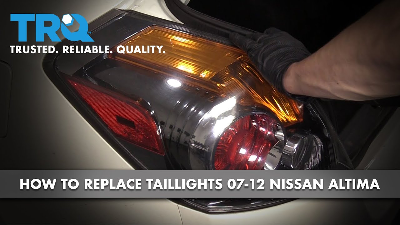 A Simple Guide To Replacing The Brake Light Bulb On A 2006 Nissan Altima