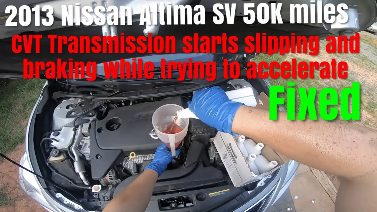 2007 Nissan Altima Transmission Problems