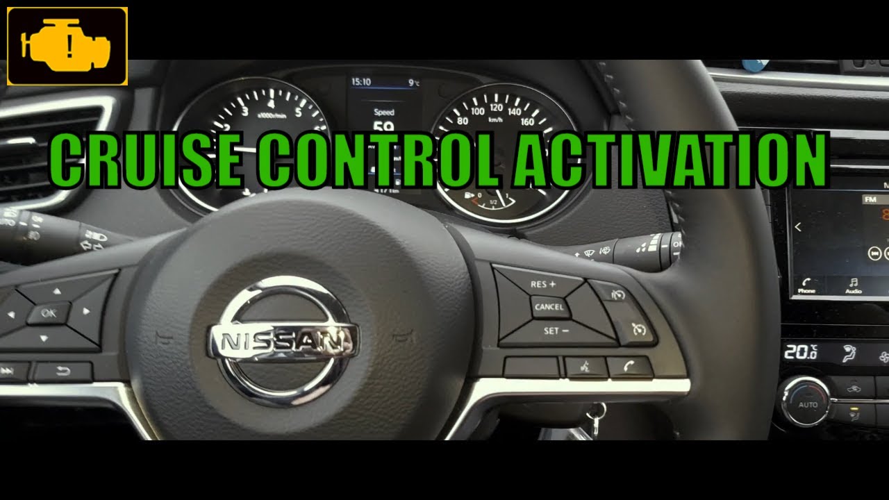 How To Turn Cruise Control Off Nissan Cruise Control Activation - YouTube