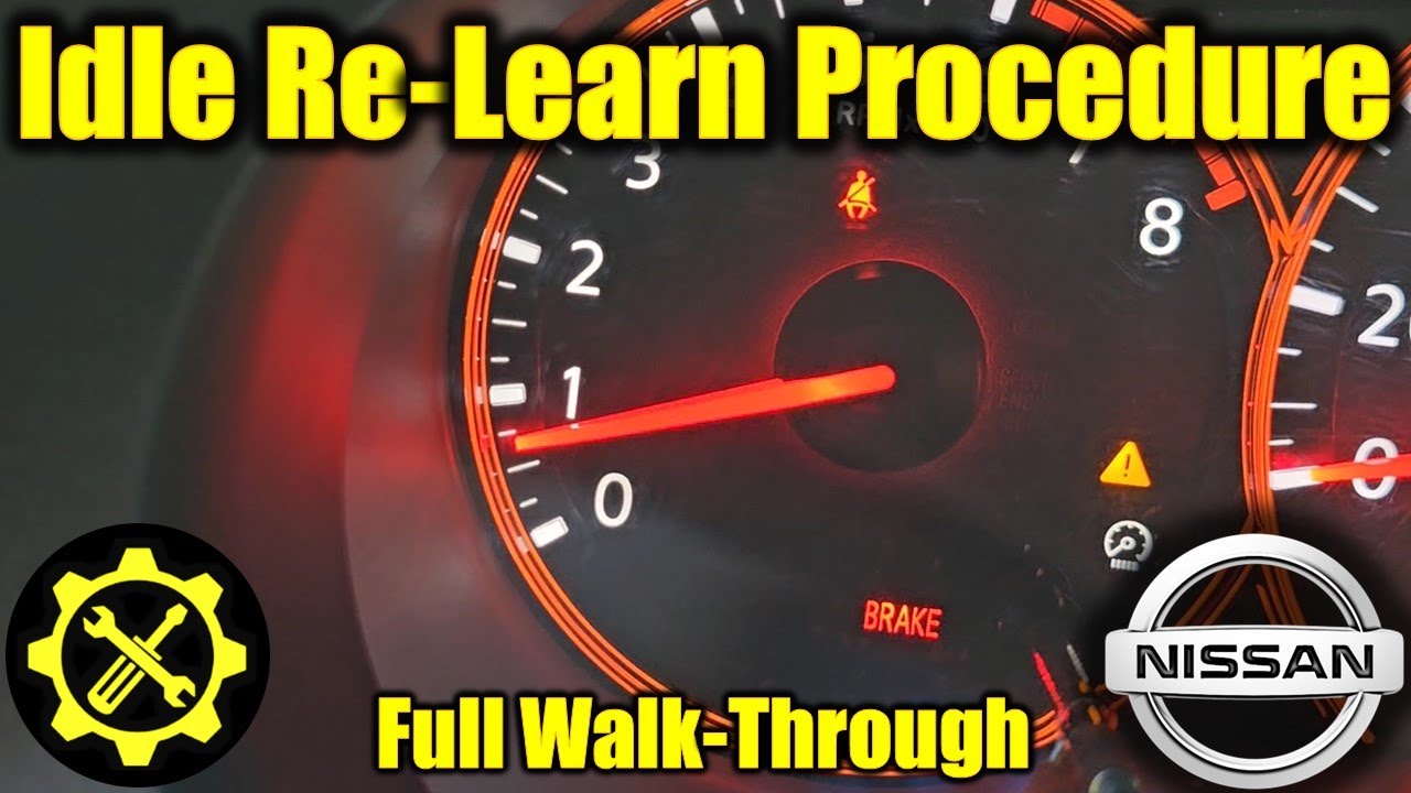 How To Reset Nissan Throttle Body Nissan Electronic Throttle Body: Idle Re-learn Procedure - YouTube