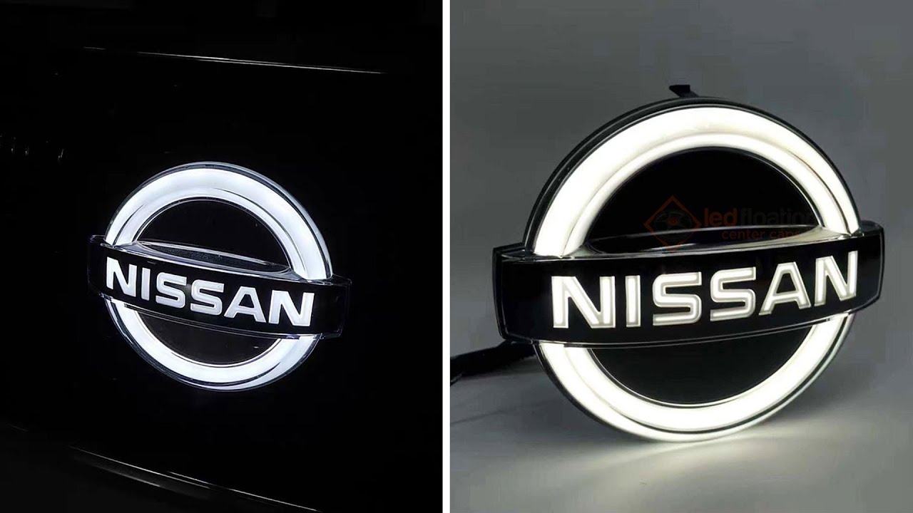 Nissan Front Grill Emblem Led