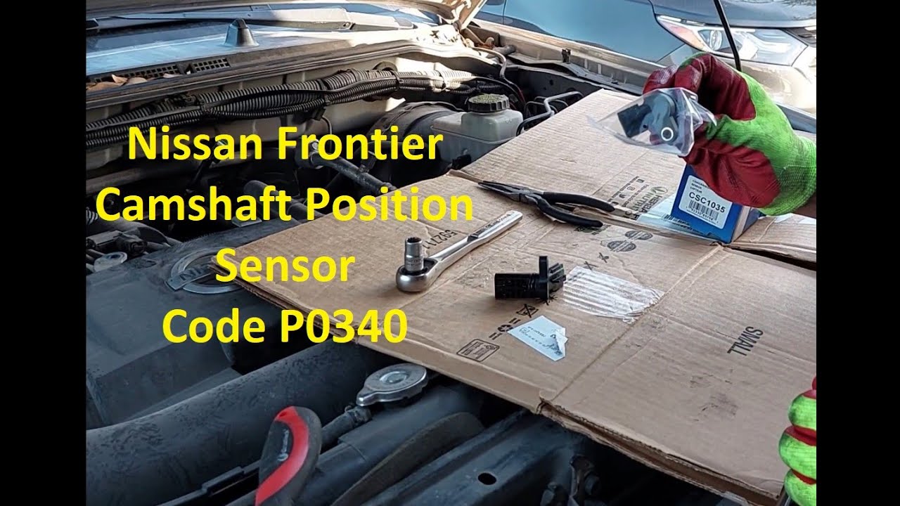 How To Install Camshaft Position Sensor Nissan Frontier Camshaft Position Sensor Replacement - YouTube