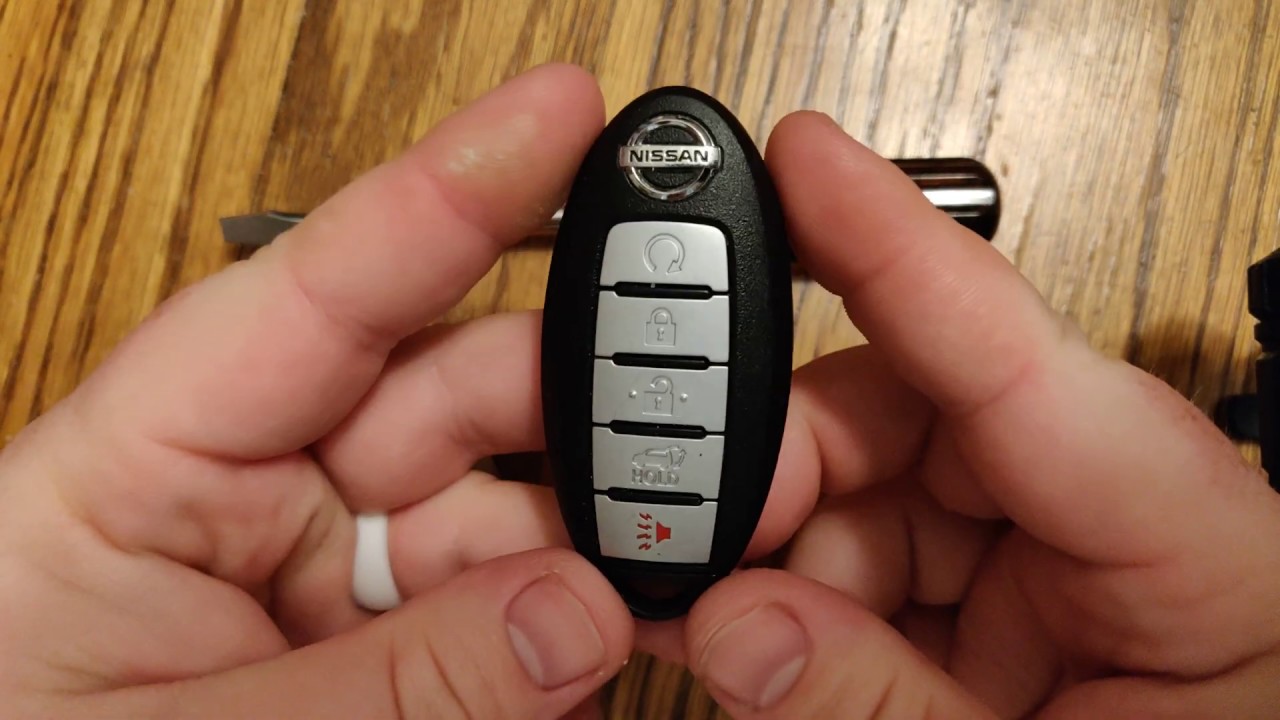 How To Program A Key Fob Nissan Nissan Keyfob Battery Replacement! - YouTube