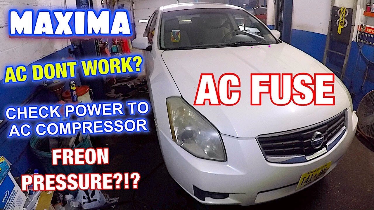 Is Your Nissan Maximas Ac Compressor Failing? Heres The Cost To Fix It