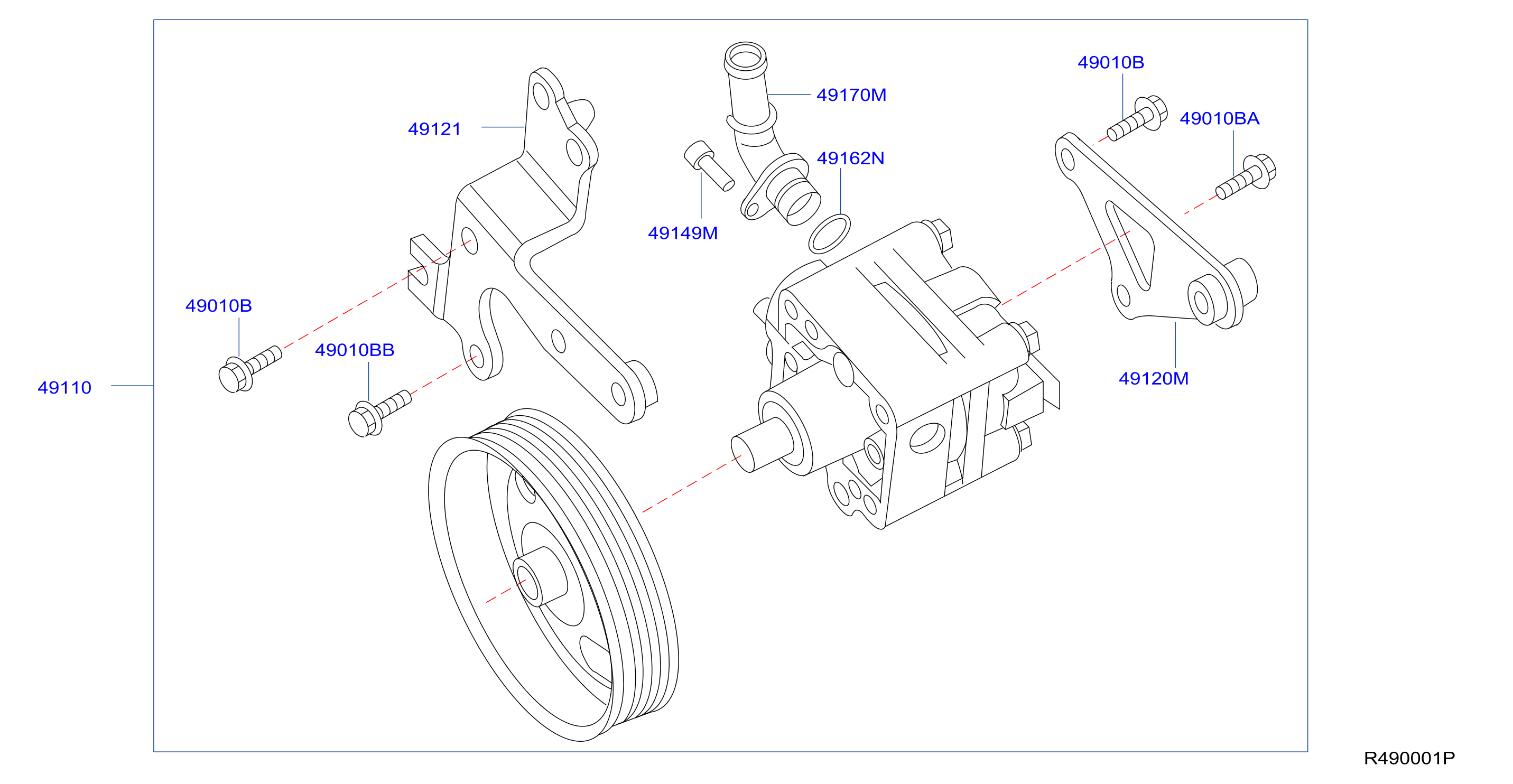 2009 Nissan Maxima Power Steering Pump Replacement