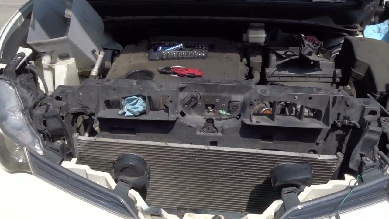 How To Flush 2009 Nissan Murano Radiator Nissan Murano Radiator Removal (Tip) - YouTube