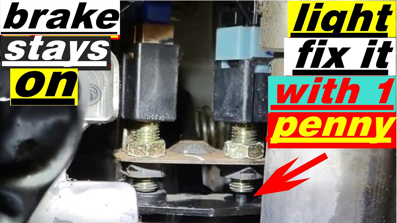 Nissan Frontier Brake Lights Stay On