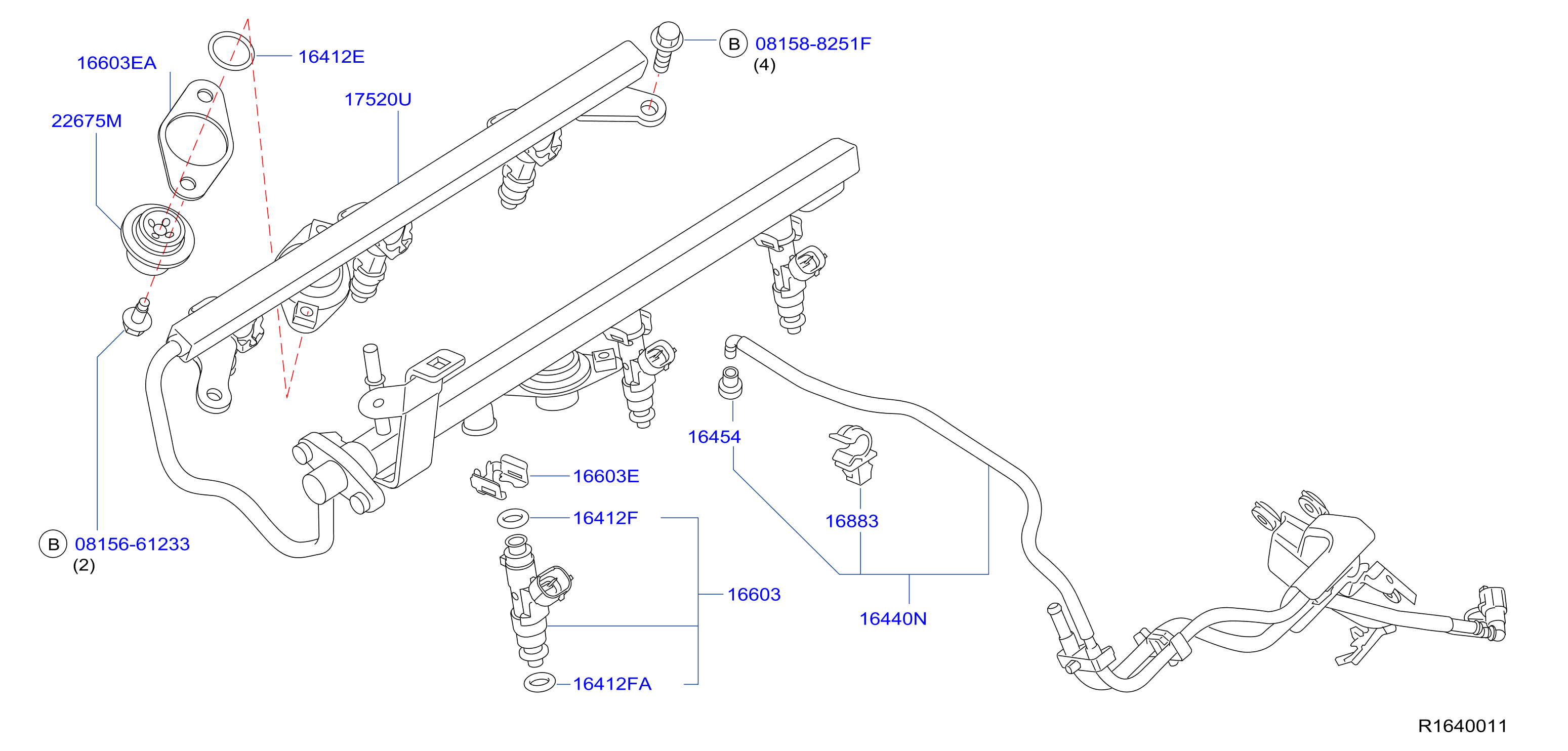 2012 Nissan Pathfinder Fuel Injector Harness Diagram