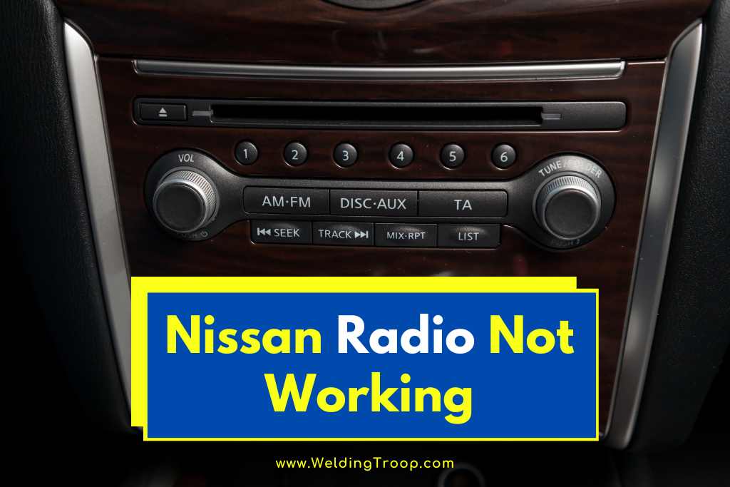 Troubleshooting A Non Functional Radio Display In Your Nissan Versa Nissan Radio Not Working (Issues Solved!)