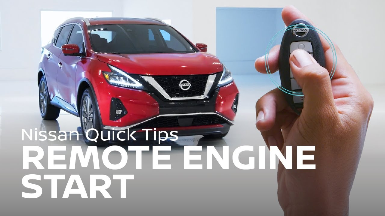 How To Remote Start A 2017 Nissan Altima Nissan Remote Engine Start Overview - YouTube