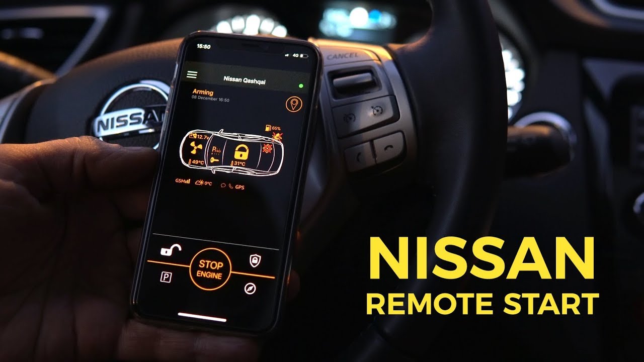 How To Remote Start Nissan Rogue 2017 Nissan Remote Start - YouTube