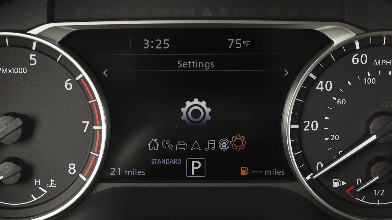 How To Get Digital Speedometer On Nissan Rogue Nissan Rogue 2021 Manual