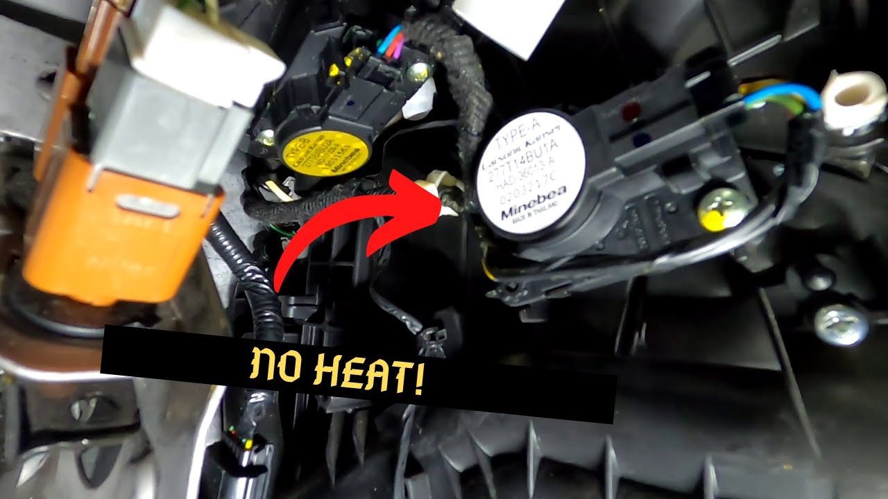 2015 Nissan Rogue Blend Door Actuator Location