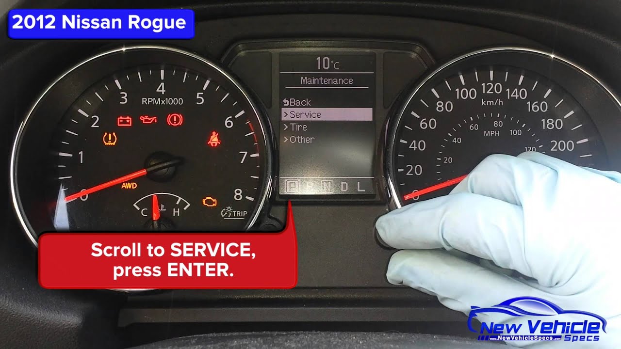 Nissan Rogue Check Engine Light Reset