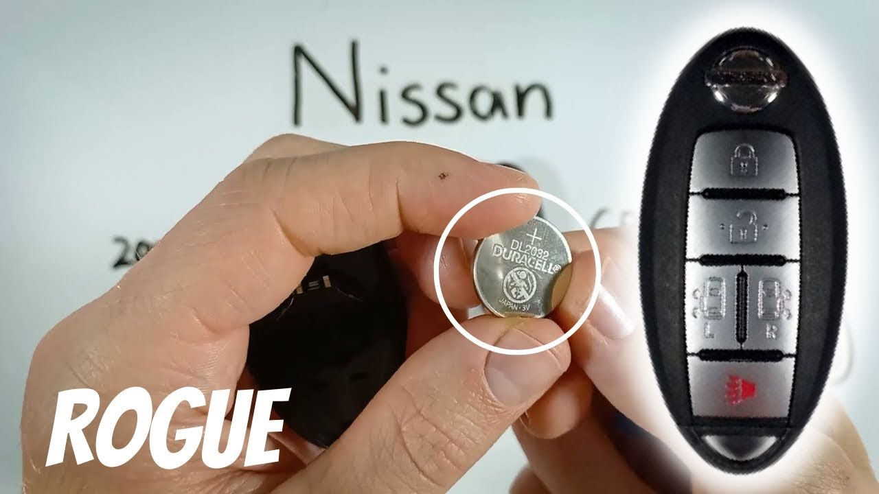 How To Change Nissan Rogue Key Fob Battery Nissan Rogue Key Fob Battery Replacement Guide (2008 – 2020) - FobBattery