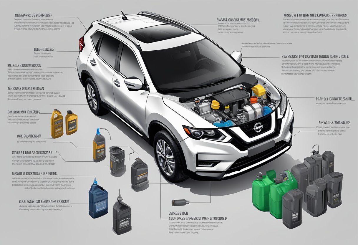 2009 NISSAN ROGUE OIL CAPACITY visual data 8