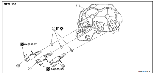 2015 Nissan Rogue Exhaust Valve Timing Control Solenoid Valve