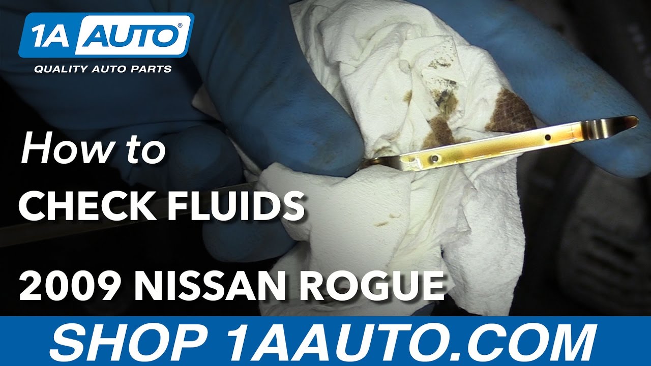 How To Check Transmission Fluid Nissan Rogue