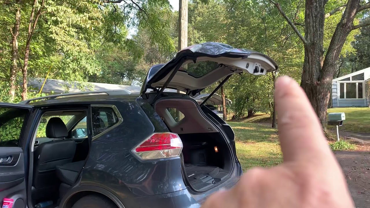 How To Open Nissan Rogue Trunk From Inside Nissan Rogue Trunk Wont Open