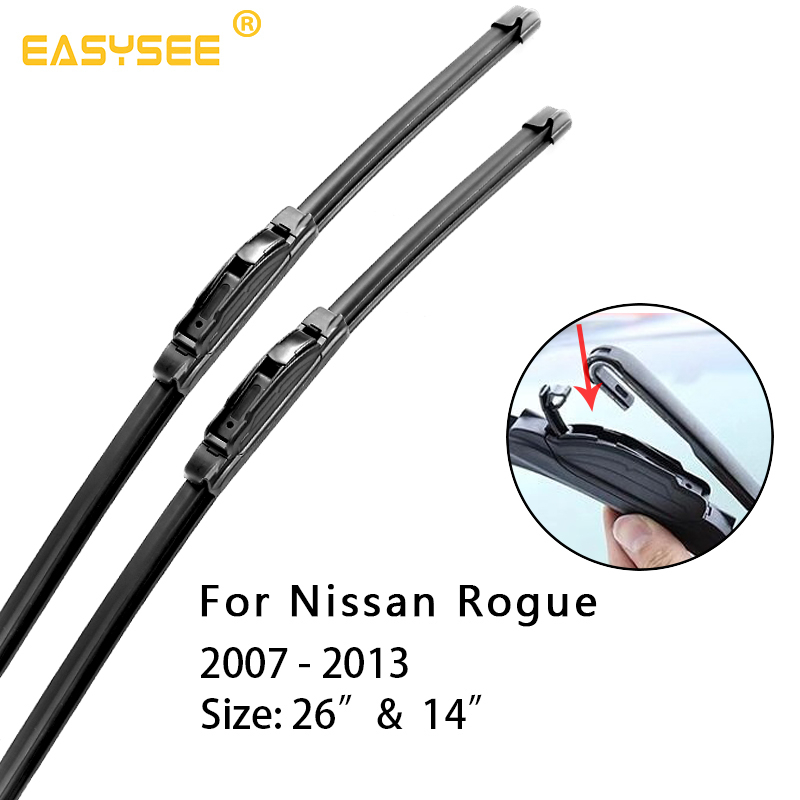 2010 Nissan Rogue Rear Wiper Blade Size