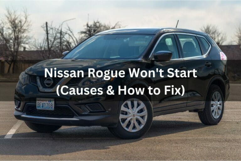 How To Fix Awd Error Nissan Rogue Nissan Rogue Won't Start (Causes & How To Fix)