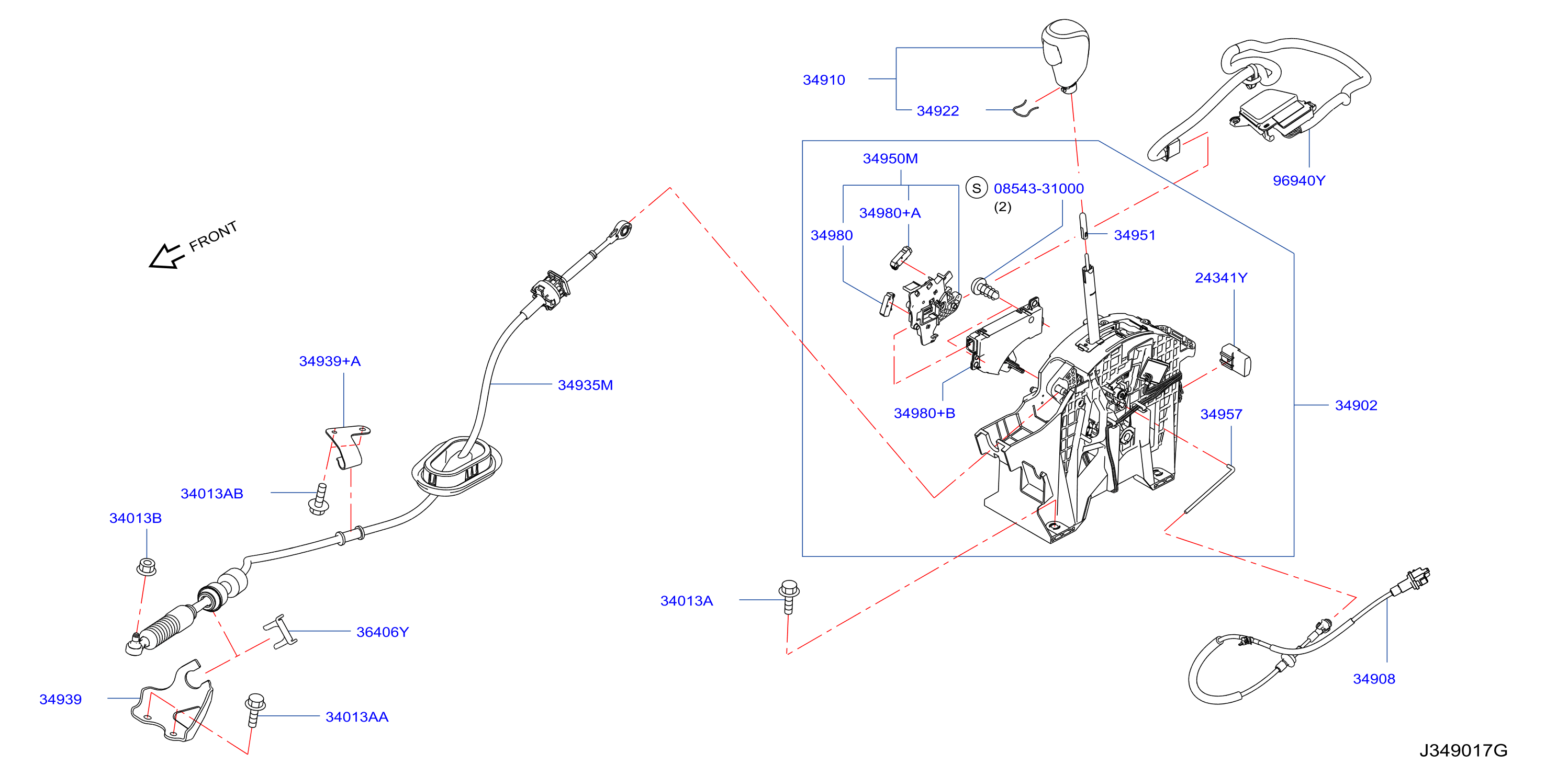 2019 Nissan Sentra Shift Lock Solenoid Replacement