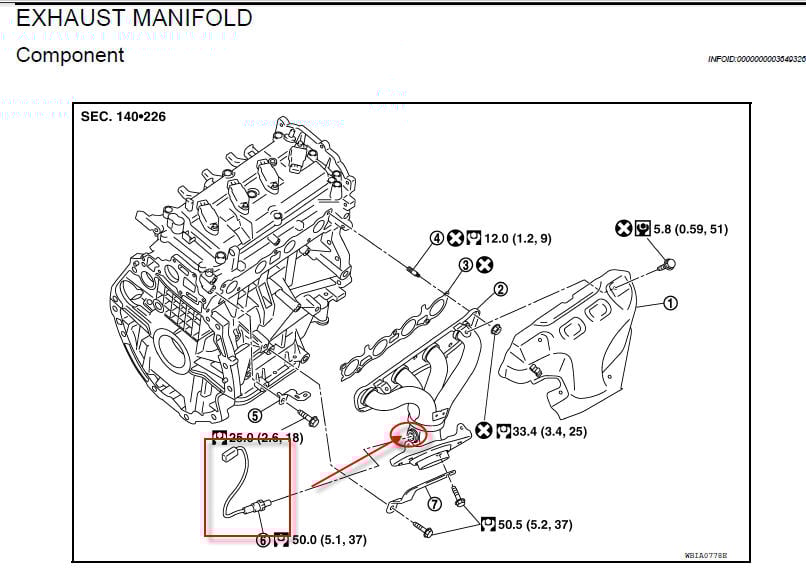 2005 Nissan Sentra Camshaft Position Sensor Location