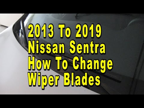 2011 Nissan Sentra Windshield Wiper Size