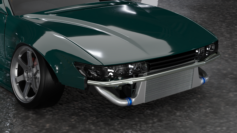 S13 Front Bash Bar Design And Impact Absorption Properties
